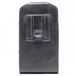 Wholesale Vertical Armor Double Loop Belt Clip Pouch Large 23 Fits Galaxy S22 Plus and more (Black)